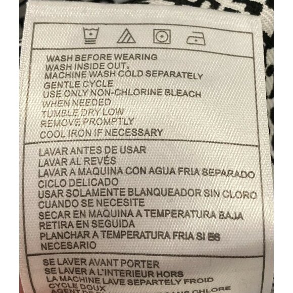 Roxy Girl Swing Tunic Dress Size 10 Blue White Geometric Sleeveless New B5 - Picture 9 of 9